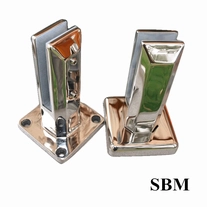 China China SS316 klasse vierkante bodemplaat glas spigot winkelier, 1pc beschikbaar fabrikant
