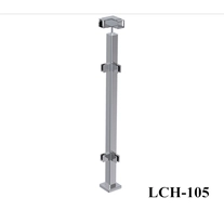Cina Fornitore cinese in acciaio inox ringhiera di vetro quadrato posto per balconi e scale corrimano disegni, LCH105 produttore