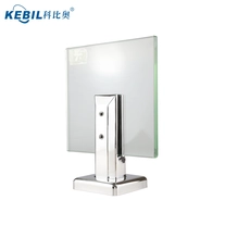 Chiny Duplex 2205 high quality stainless steel glass spigot for glass fence producent