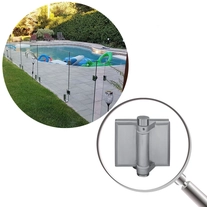 Kiina Frameless Glass Pool Aidan portti 180 asteen lasi lasi oven saranat valmistaja