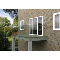 China Hoge kwaliteit Staniless Steel Glass Standoff Glass Stanchions fabrikant