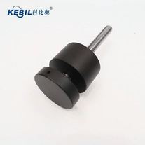 China Hot Sale Stainless Steel Black Glass Standoff For Balustrade And Handrail Railing manufacturer