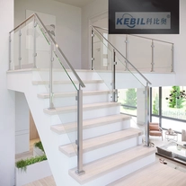 Chine Escalier intérieur Balustrade carré en acier inoxydable fabricant