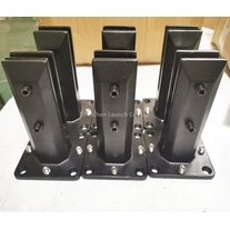 Chine Modern square design matte black glass spigot fabricant