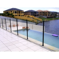 China Powder Coating Aluminum Pipe Handrails for Glass Railing manufacturer