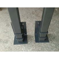 Cina Polvere bordo rivestimento in alluminio posto di montaggio per esterno ringhiera del balcone produttore