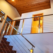 China Sistemas de trilhos de cabo inoxidável para decks e escadas fabricante