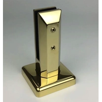 China Edelstahl Gold Farbe Glas Zapfen für Schwimmbad Zaun Hersteller