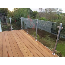 Chine En acier inoxydable Public Semi Semi Glass Balustrades LCH-101 fabricant