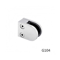 China Edelstahl Glasklemme für 8-12mm Dicke Glas Hersteller