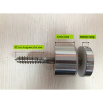 China Stainless steel glass tandoff SF 50 for 8 12mm glass manufacturer