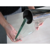 China Stainless steel slimline top handrail for 10-12mm glass manufacturer