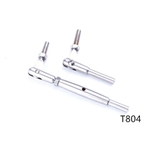 porcelana Accesorios de extremo roscados del cable del tensor de estampación de acero inoxidable T316 fabricante