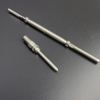 China T804 Houten schroefkabelspanningsfittingen voor 5 mm kabel fabrikant