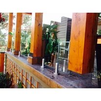 China Tempered safe glass fence for porch manufacturer