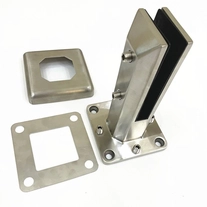 Chine Duplex 2205 En acier inoxydable Frameding Balustrade Balustrade Piscine SpiGOT en verre fabricant