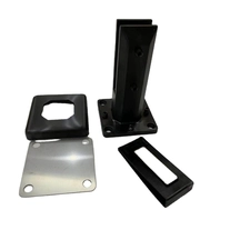 China Braçadeira de vidro de aço inoxidável Duplex 2205 para guarda-corpos de vidro para cercas de piscina sem moldura fabricante