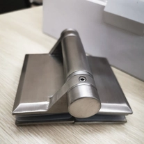 China frameless glass pool fence spring loaded stainless steel glass hinge manufacturer