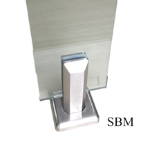 China frameless glass spigot duplex 2205 polished fabrikant