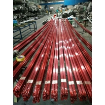 Chine acier inoxydable garde-corps en verre 316L fendu Tube mini-top main courante rail fabricant