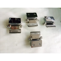 China metal glass to round post hinge for laminated glass gate G-R2 manufacturer