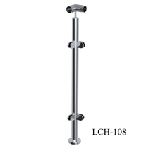 Cina all'aperto SS316 lucido balaustra posta dia50.8mm produttore