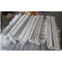 porcelana barandas de terraza cubierta handail de vidrio de revestimiento en polvo de aluminio al aire libre de correos fabricante