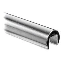 China round leuning vorm roestvrij staal voor 1/2 '' of 3/8 '' glazen balustrade fabrikant