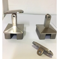 China Quadrat 50x50mm einstellbarer Winkel Handlauf Unterstützung 50mm Höhe (Modell NCF-50X) Hersteller