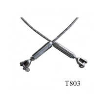 الصين الفولاذ المقاوم للصدأ سلك حبل 3mm ونظام درابزين الدرج ل(T803) الصانع