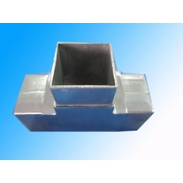 الصين صلب الذى لا يصدأ S402 وصلة أنبوب مربعة الصانع