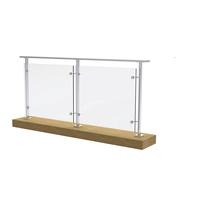 Chine verre en acier inoxydable araignée Balustrade poste fabricant