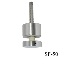Chiny Impas stali nierdzewnej do szkła szkła 1/2 "balustrady producent