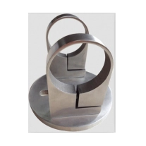 China stainless steel round  flange for post base manufacturer