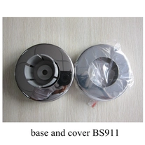 China stainless steel round handrail fitting post base and cover china factory BS911 manufacturer
