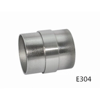 porcelana conector de tubo redondo de acero inoxidable para pasamanos horizontales largos fabricante