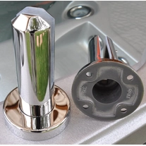 Chine embout en acier inoxydable pince système de garde-corps en verre frameless fabricant