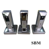 China stainless steel square spigot base plate for glass fencing system manufacturer