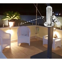 China terrace glass fence spigot clamp for 12mm glass manufacturer