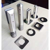 China China Manufacturer Balcony Railing Pool Fence Design Core Drilled Square Frameless Glass Spigot manufacturer