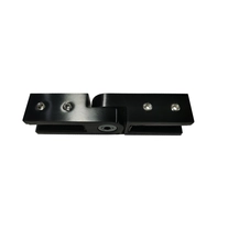 China Frameless Balcony Railing Glass Balustrade Adjustable Degree Corner Glass Bracket Glass Clamp manufacturer