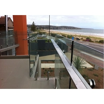 Cina 900 1500mm spigot glass railing produttore