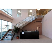 Κίνα 900 1500mm standoff glass railing κατασκευαστής