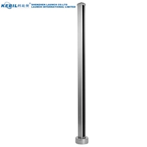 China China Suppliers High Quality Powder Coating Aluminum Balustrade Post for Glass Handrail manufacturer