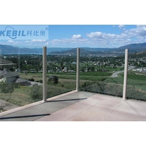China Aluminum balustrade handrail post or aluminum railing post manufacturer