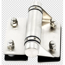 China spring loaded heavy duty glass to galss gate hinge manufacturer