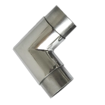 Китай Соединитель трубки из нержавеющей стали для круглого поста производителя