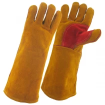 China China anti heat solderer gloves factory, heat resisting weldor gloves manufacturer, heat resistant welding gloves supplier manufacturer