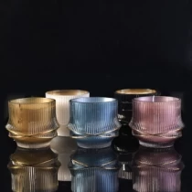 Китайський Скляні баночки для свічок оптом на Різдвяні ароматичні свічки виробник