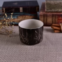 Cina portacandele in ceramica per decorazione domestica con stampa a trasferimento per il commercio all'ingrosso produttore